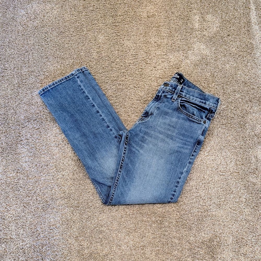 Hollister Women's Slim Straight Blue Jean Size 28 - Picture 5 of 5